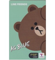 韓國 Line friends Tmoney 交通卡 (熊大) POP